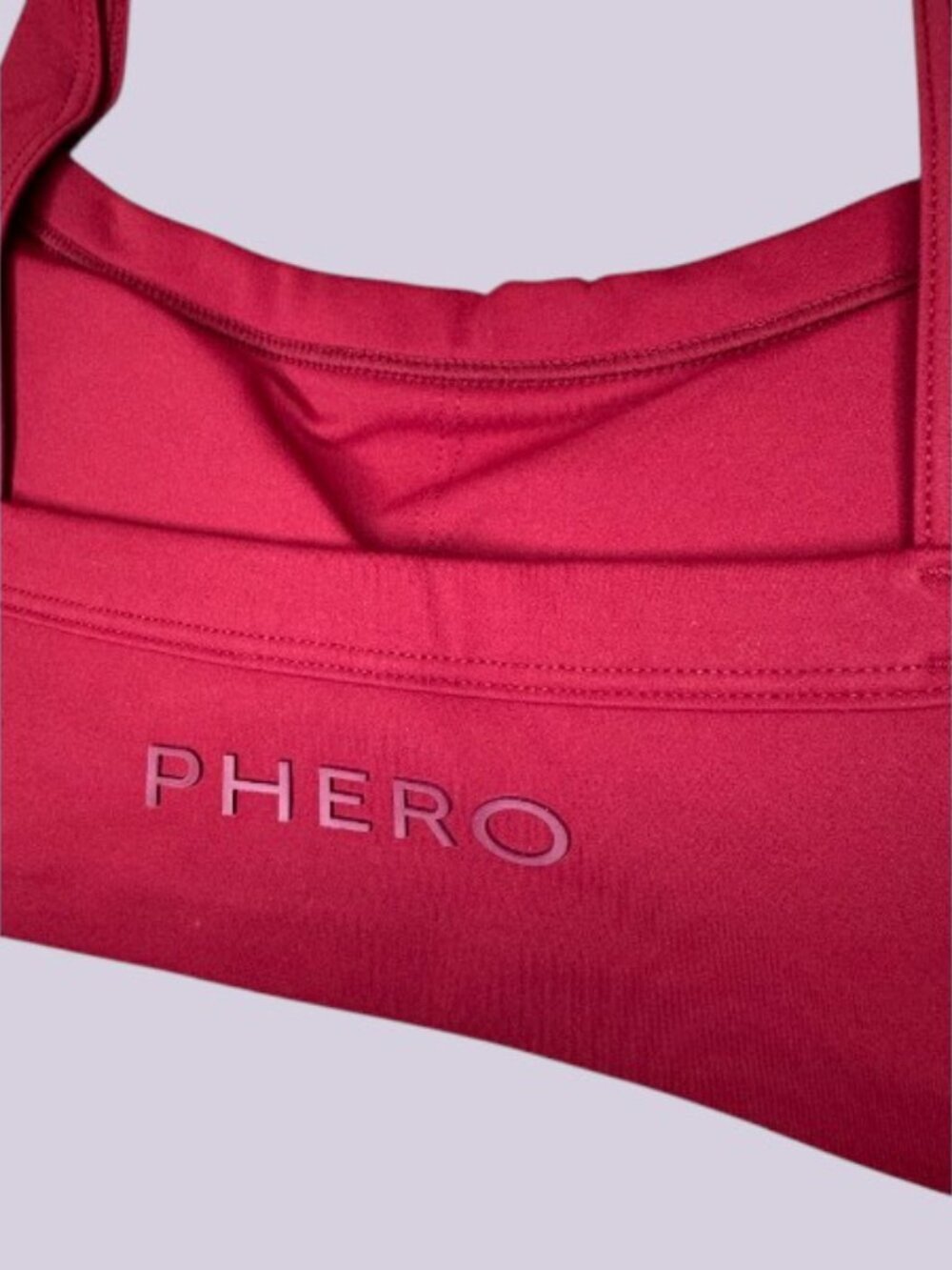 Red Matching 3 Piece Athleisure Set Jacket Leggings Sports Bra - Picture 10 of 16